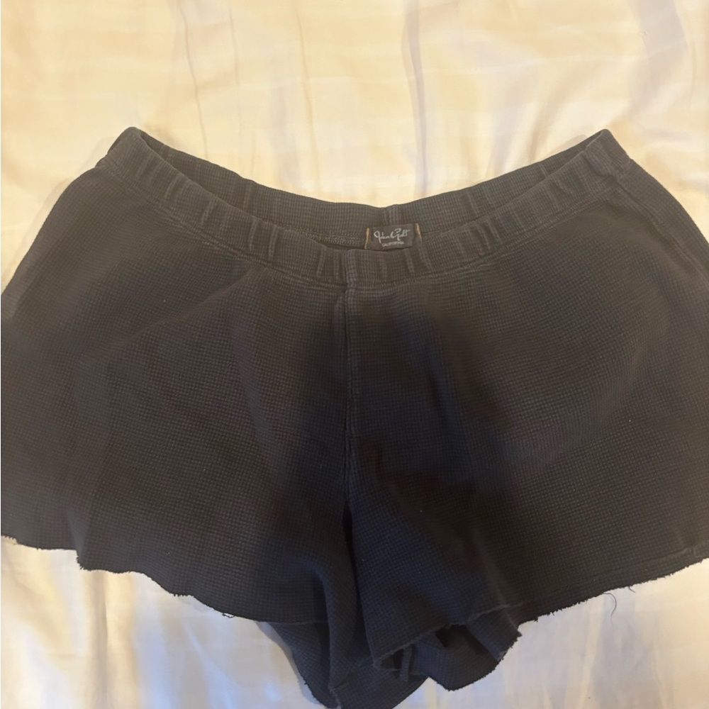 brandy melville waffle shorts